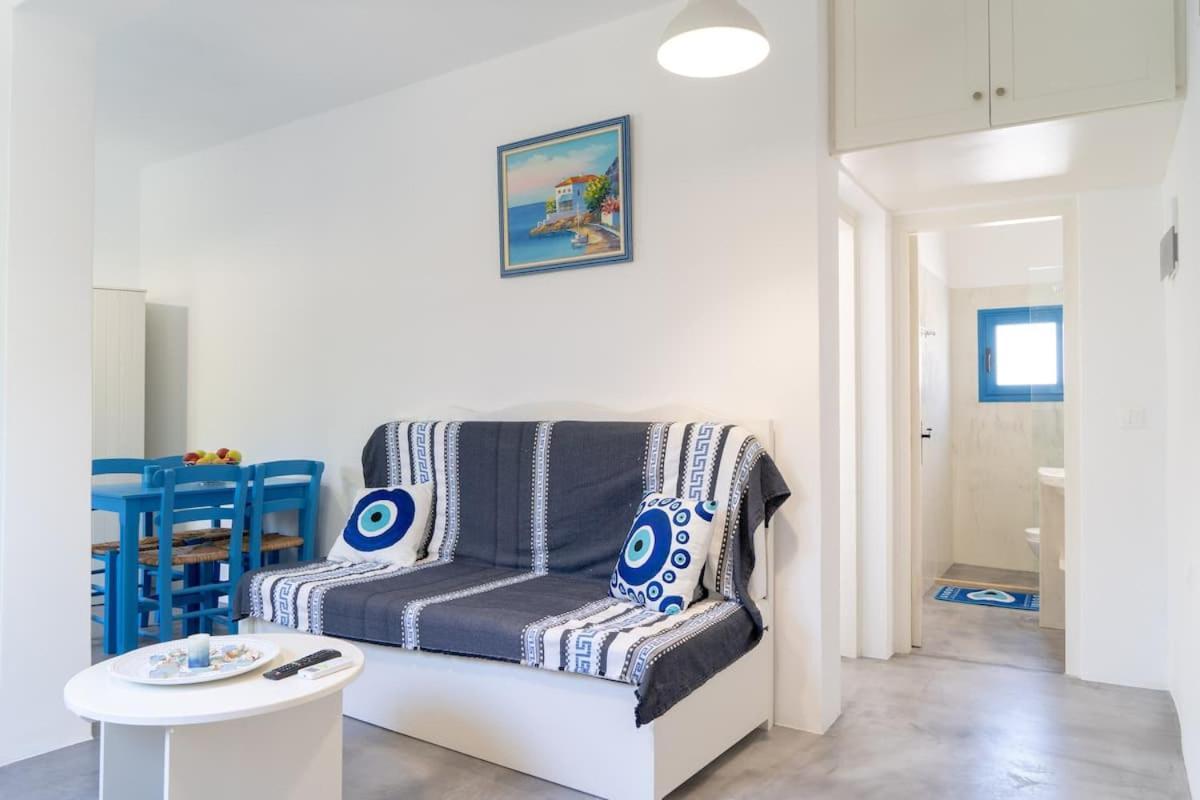 Blue Moon Apartments Makriyialós Ngoại thất bức ảnh